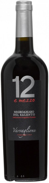 Вино "12 e Mezzo" Negroamaro del Salento IGP, 2014