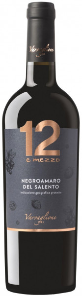 Вино "12 e Mezzo" Negroamaro del Salento IGP, 2018