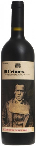Вино "19 Crimes", Cabernet Sauvignon, 2018