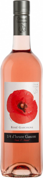 Вино "1/4 d'heure Gascon" Rose, 2017