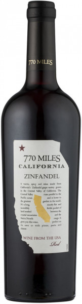 Вино "770 Miles" Zinfandel