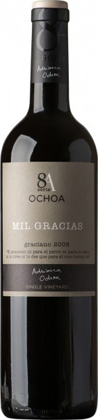 Вино 8A, "Mil Gracias", 2008