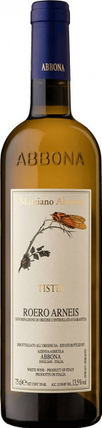 Вино Abbona, "Tistin", Roero Arneis DOCG, 2021