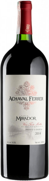 Вино Achaval Ferrer, "Finca Mirador", Mendoza, 2014, 1.5 л