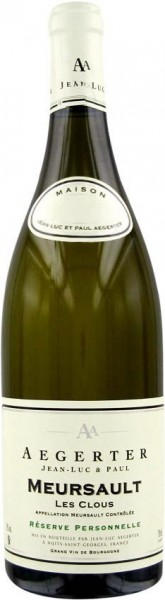Вино Aegerter, Meursault AOC, 2002