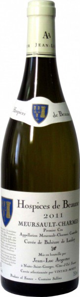 Вино Aegerter, Meursault-Charmes 1-er Cru Hospices de Beaune "Cuvee de Bahezre de Lanlay", 2011