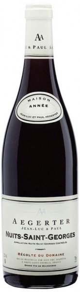 Вино Aegerter, "Recolte du Domaine", Nuits Saint Georges AOC, 2003