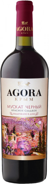 Вино "Agora" Muskat Chernyj