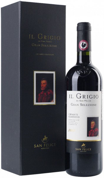 Вино Agricola San Felice, "Il Grigio" Gran Selezione, Chianti Classico DOCG, 2010, gift box