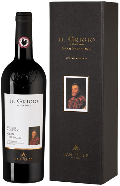 Вино Agricola San Felice, "Il Grigio" Gran Selezione, Chianti Classico DOCG, 2015, gift box