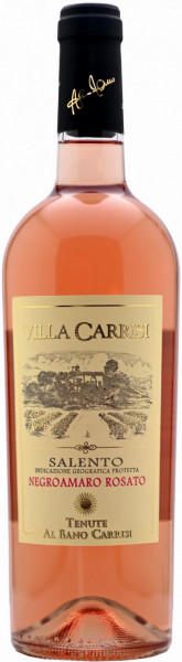 Вино Al Bano Carrisi, "Villa Carrisi" Negroamaro Rosato, Salento IGP, 2018