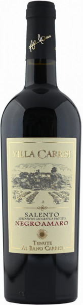 Вино Al Bano Carrisi, "Villa Carrisi" Negroamaro, Salento IGP, 2017