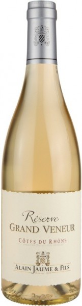 Вино Alain Jaume & Fils, Reserve "Grand Veneur" Blanc, Cоtes du Rhоne AOC, 2013