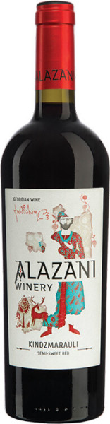 Вино Alazani, Kindzmarauli, 2018