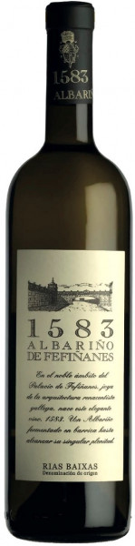 Вино Albarino de Fefinanes 1583, Rias Baixas DO, 2019