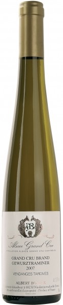 Вино Albert Boxler Gewurztraminer Vendanges Tardives Alsace Grand Cru AOC Brand, 2007, 0.5 л
