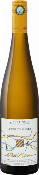 Вино Albert Mann, Gewurztraminer, Alsace AOC, 2020