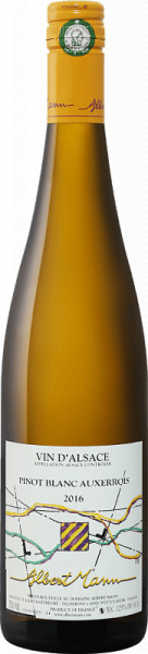Вино Albert Mann, Pinot Blanc Auxerrois, Alsace AOC, 2016