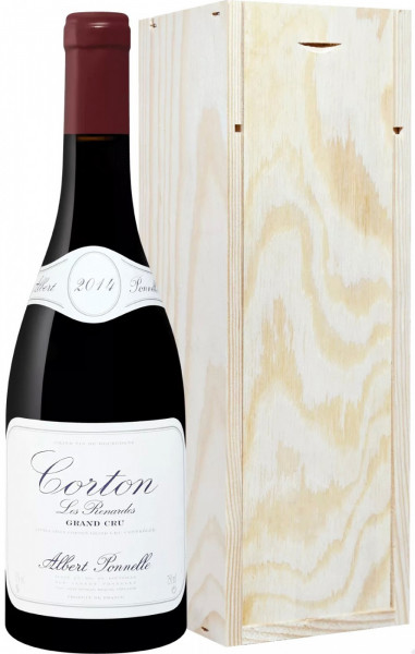 Вино Albert Ponnelle, Corton Grand Cru "Les Renardes" AOC, 2014, wooden box