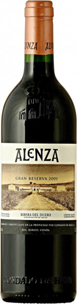 Вино "Alenza" Gran Reserva, Ribera del Duero DO, 2001