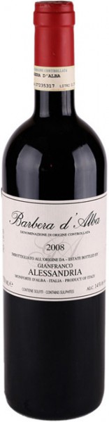 Вино Alessandria Gianfranco Barbera d'Alba DOC 2008