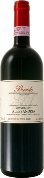Вино Alessandria Gianfranco, Barolo DOCG, 2009