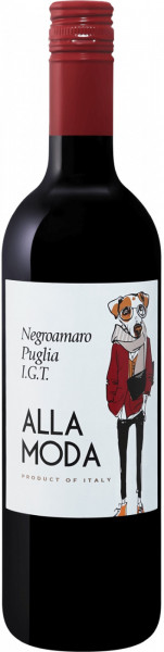 Вино "Alla Moda" Negroamaro, Puglia IGT