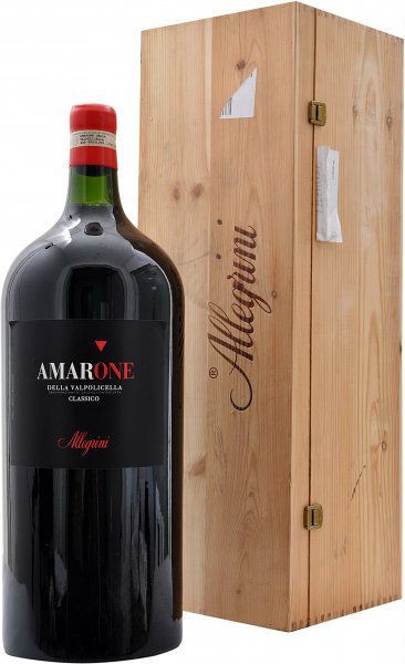 Вино Allegrini, Amarone della Valpolicella Classico DOC, 2011, wooden box, 3 л