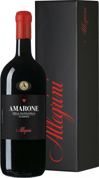 Вино Allegrini, Amarone della Valpolicella Classico DOC, 2013, gift box, 1.5 л