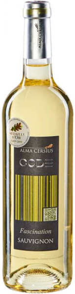 Вино Alma Cersius, "Code" Fascination, Sauvignon Blanc, Pays d'Oc IGP