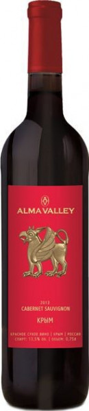Вино "Alma Valley" Cabernet Sauvignon, 2014