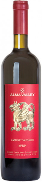 Вино "Alma Valley" Cabernet Sauvignon, 2016