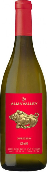 Вино "Alma Valley" Chardonnay, 2022