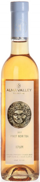 Вино Alma Valley, Pinot Noir TBA, 2017, 0.375 л