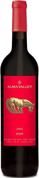 Вино "Alma Valley" Shiraz, 2014