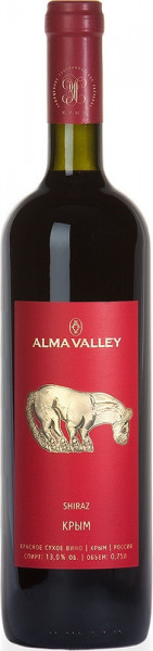 Вино "Alma Valley" Shiraz, 2020