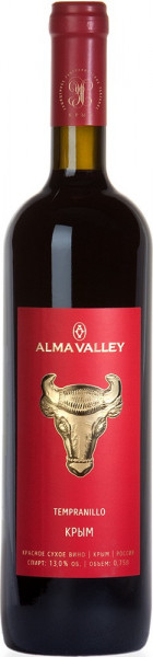 Вино Alma Valley, Tempranillo