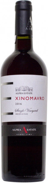 Вино Alpha Estate, Xinomavro Single Vineyard ''Hedgehog'', Amyndeon PDO, 2016