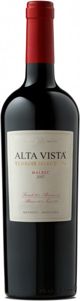 Вино Alta Vista, Grande Reserve Malbec Terroir Selection, 2007