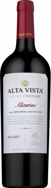 Вино Alta Vista, Single Vineyard "Alizarine" Malbec, 2014