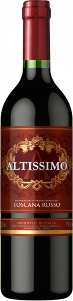 Вино "Altissimo" Rosso, Toscana IGT