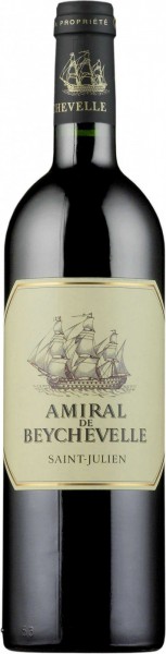 Вино "Amiral De Beychevelle", Saint-Julien AOC, 2012, 0.375 л