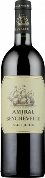 Вино "Amiral De Beychevelle", Saint-Julien AOC, 2014, 0.375 л