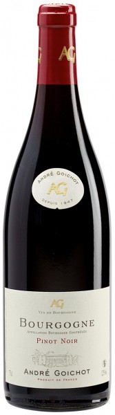 Вино Andre Goichot, Bourgogne AOC Pinot Noir, 2010