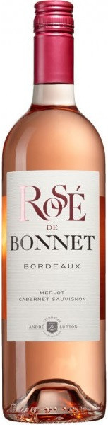 Вино Andre Lurton, "Rose de Bonnet" Bordeaux AOC, 2017