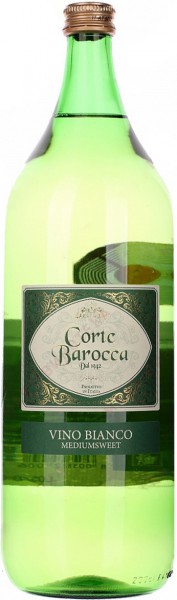 Вино Antica Cantina Boido, "Corte Barocca" Bianco Semisweet, 2 л