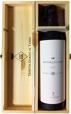 Вино Antinori Matarocchio, Toscana IGT, 2007, wooden box, 1.5 л