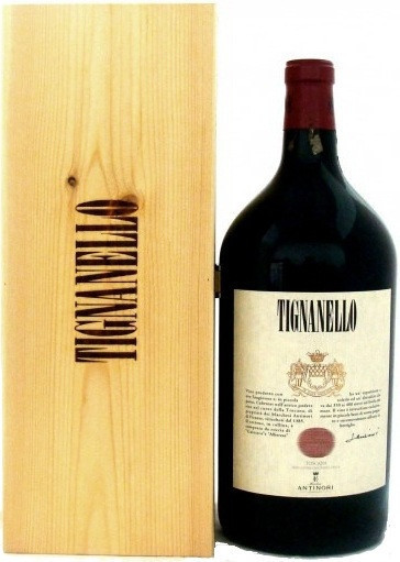 Вино Antinori, Tignanello, Toscana IGT, 2003, wooden box, 3 л