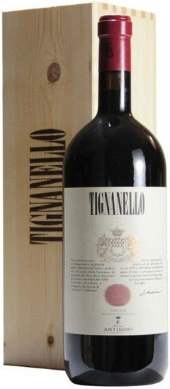 Вино Antinori, "Tignanello", Toscana IGT, 2015, wooden box, 1.5 л