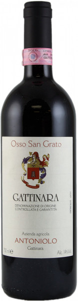 Вино Antoniolo, "Osso San Grato" Gattinara DOCG, 2012